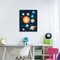 Stupell Industries Educational Solar System Space Floating Frame, design by Christine Simpson Art